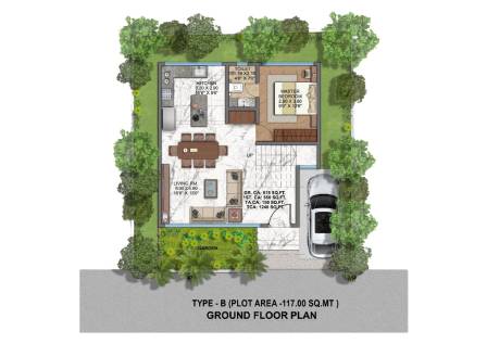 Type- B Floor Plan