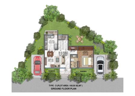 Type- D FLOOR Plan